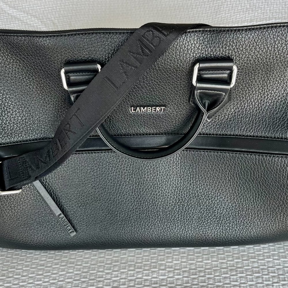 Lambert - Black Leather Bag